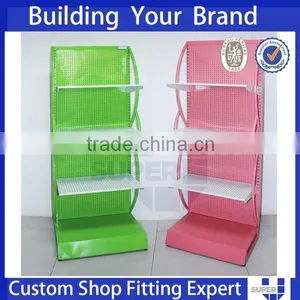 Retail Store Furniture Display, Metal Floor Displays, Floor Displays for Supermarket thumbnail-1