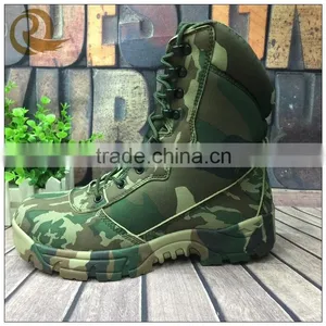 Wholesale Genuine Leather Men's Camouflage Desert Army Combat Tactical Boots thumbnail-1