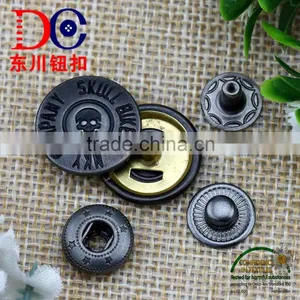 Exquisite Quality Wholesale Fashion Custom Garment Button Jean Button Metal Snap thumbnail-1