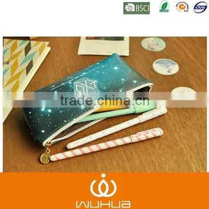 The Galaxy Star Leather pu Print Pencil and Pen Bag thumbnail-1
