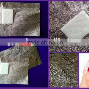 Pre-cut Nail Arts Wrap Foil Sheet for UV Gel Polish Remover With Cotton Pad thumbnail-5