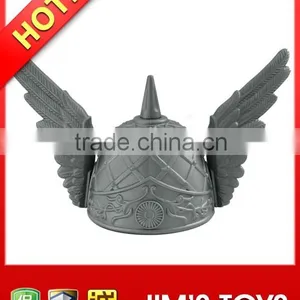 Blushed Gold Plastic Viking Hat With Angel Wings Parties & Carnivals & Christmas Plays thumbnail-6