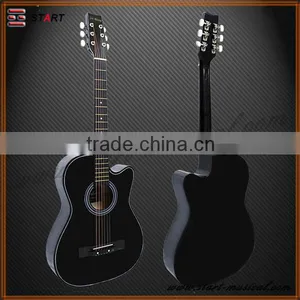 Customized Widely Used Cheap Best Quality Small Acoustic Guitars thumbnail-2