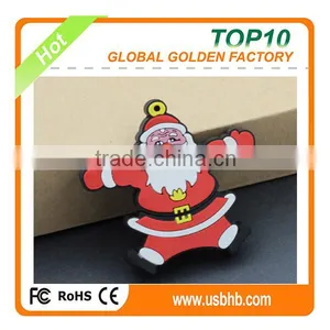 2016 New Pvc Good Chrismas Gift Wholesale Pendrive thumbnail-1