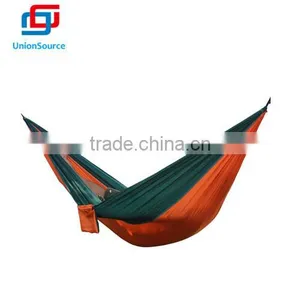 Portable Nylon Double Hammock Swing Sleeping Bed thumbnail-3