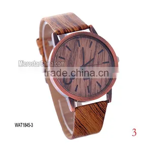 2016 New Eight Wood Color Cheap Wooden Watch thumbnail-3