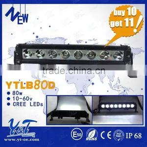 Super Slim Led Light Bar Single Row 24V Automotive Led Lights for off Road Vehicles thumbnail-2