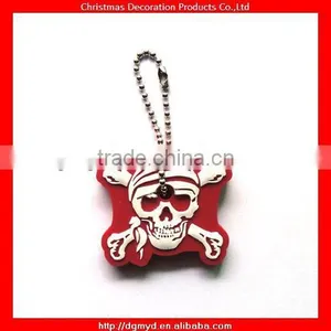 3D Skull Soft Pvc Key Cover for Hallowmas 2013 (MYD-1600) thumbnail-1