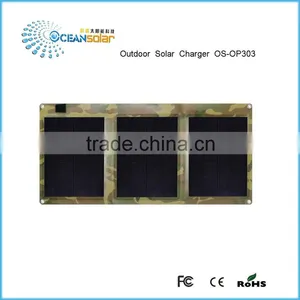 Hot Sale 30W Folding Solar Panel With A Grade Efficiency Rate / Flexible Solar Panel With CE and Rosh thumbnail-3
