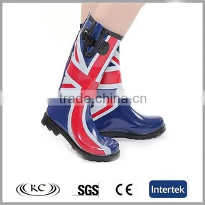 Custom Wellies Rubber Wellington Boots For Ladies thumbnail-1