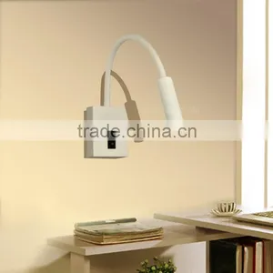 Most Popular Hotel White Led Bedside Reading Lamp,Hotel White Led Bedside Reading Lamp,Led Bedside Reading Lamp WL1056B thumbnail-1