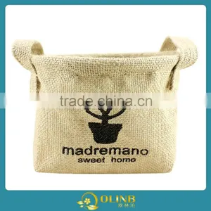 Cotton Fabric Creative Decorative Patterns Storage Bags thumbnail-4
