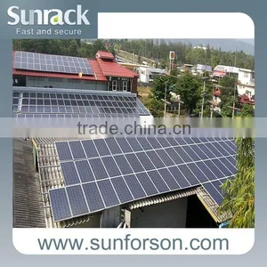 Pitched Roof Solar Panel Mounting Brackets for Home Solar System thumbnail-1