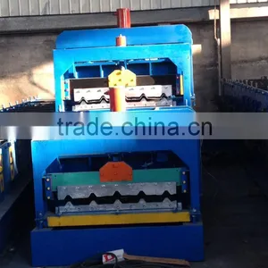 Color Steel Profile Roll Forming Machine thumbnail-1