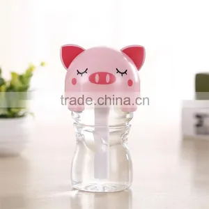Home Office Travel Usb Portable Cartoon Bottle Led Light Humidifier/essential Oil Diffuser for Aromatherapy thumbnail-1
