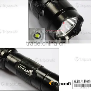 Waterproof c Ree Xm-l t6 Led Flashlight 502b High Power Police Flash Light thumbnail-3