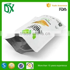 Top Quality Food Industrial Use CMYK Printed Plastic Resealable Aluminum Foil Packaging Bag for Food thumbnail-5