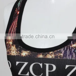 F5S15034 Fashion Custom Print Fitness Tank Tops for Women thumbnail-4
