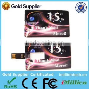 High Quality Plastic Credit Card Usb Flash Drive With Your Logo thumbnail-2
