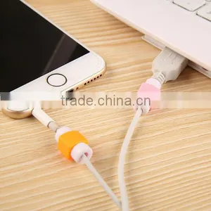 Good Design Silicon Protector For Cable Data / Protector for Earphone Cable / Cellphone Cord Protector thumbnail-3