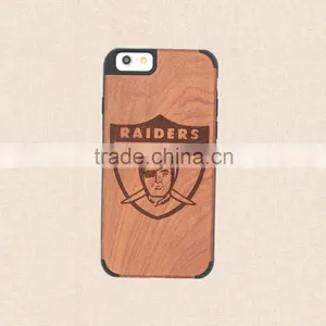 Universal PC and Wood Phone Case With Press Key Custom Design Case for Iphone 6/6 Plus thumbnail-3