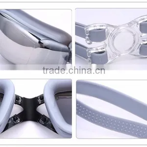 Coool Design Electroplated Waterproof Swimming Goggles Anti Fog Swimming Glasses for Adults thumbnail-6