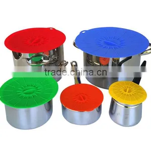 Suction Lids Silicone Pot Lid Flexible Silicone Lid thumbnail-1