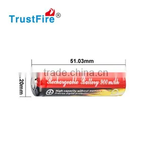 Powerful TF Rechargeable Battery TrustFire 14500 Li-ion Battery 3.7V 900mAh Rechargeable Lithium Battery With PCB thumbnail-2