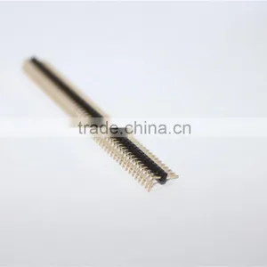 1.27mm Single Row Right Angle Pin Male Header Connector thumbnail-2