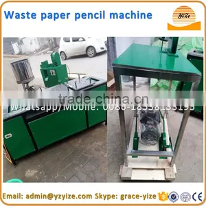 Automatic Waste Paper Pencil Making Machine Pencil Eraser Machine in Cheap Price thumbnail-3
