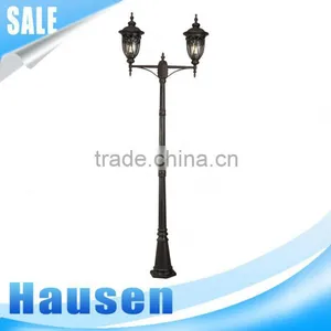 European Style 2 Head Garden Retro Classic Street Light thumbnail-1