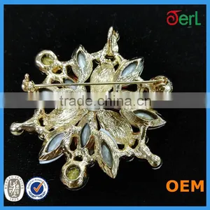 Korean Brooch,crystal Brooch,Rhinestone Brooch thumbnail-3