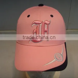 Pink Embroidery Baseball Cap for Girl thumbnail-2