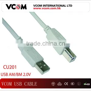 2013 High Speed Good Quality USB AM/BM 2.0V USB Cable thumbnail-1