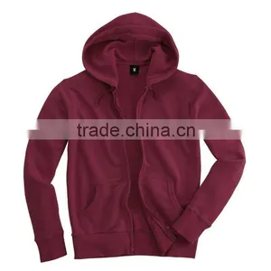 Mens Full Zipped and Hooded Sweatshirt Zip Hoodie thumbnail-2