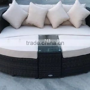 Outdoor Wicker Rattan Sectional Sofa Set thumbnail-1