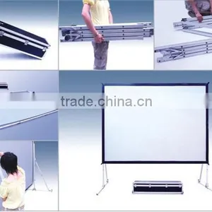200 Inches Front and Rear Fast Fold 16:9 Projection Screen thumbnail-5