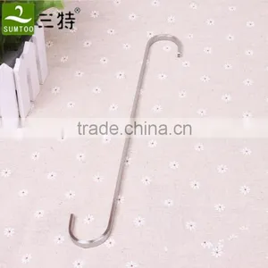 Metal S-shaped Flat Hook for Clothing Shop thumbnail-3