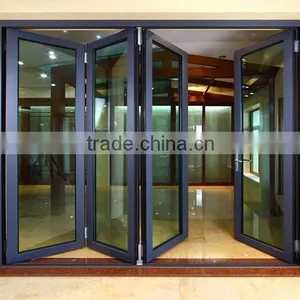 European Style Wood Grain Aluminium Casement Window thumbnail-4
