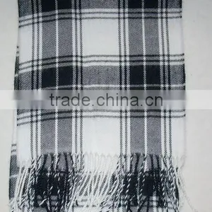 Spring Woven Stripe Scarf thumbnail-1