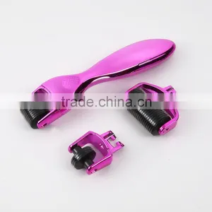 3 In1 Roller Set 0.5mm, 1.5mm, 2.0mm Titanium Micro Needles W/Travel Cas thumbnail-3