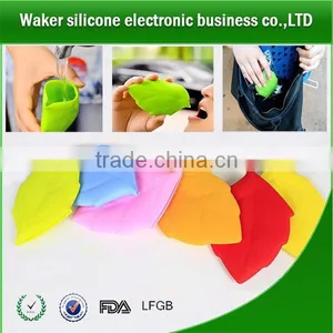 Silicone Drinking Cup/Fashion Leaf Shaped Silicone Pocket Cup,water Cup for Portecting Nature thumbnail-4