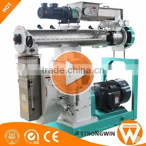 Best Selling Strongwin Feed Manufacturing Process Machinery Animal Feed Pelletizer Machine Rabbit thumbnail-1