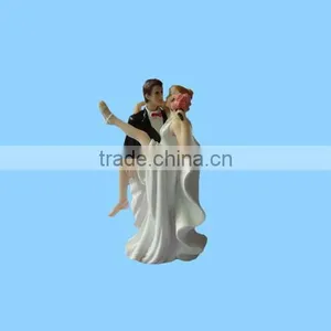 Bridal Love Wedding Gifts Romance Reception Gift Dance Couple Cake Topper thumbnail-1