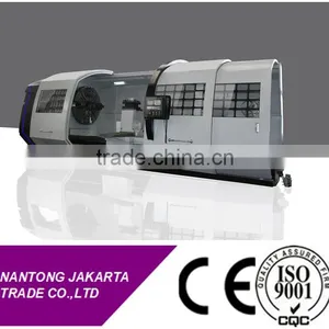 China Suppliers 12 Station Live Turret Machine Tool Fanuc Control Slant Bed Cnc Lathe thumbnail-1