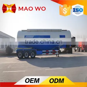 Air Compressor Bulk Cement Tanker , Bulk Cement Transport Semi-trailer thumbnail-2