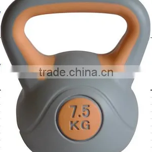 Fitness Powder Quanlity Vinyl Kettle Bell Wholesale Adjustable thumbnail-1