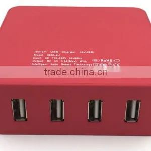 Retail eu ul Universal Wall Socket Usb Charger for Phone thumbnail-1