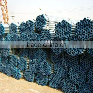 BS 1387-Hot Dipped Galvanized Steel Pipe -Threaded, Coulping, PVC Cap thumbnail-1