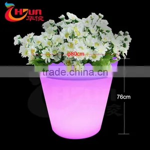 Battery Led Planter/decorative Flowerpot/modern Beauty Planter thumbnail-6